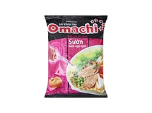 Mì Khoai tây sườn hầm ngũ quả Omachi gói 80g (Thùng 30 gói)