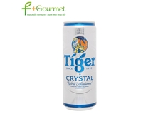 Bia Tiger Crystal Bạc lon 330ml(Thùng 24 lon)