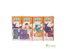 Sữa chua uống tiệt trùng Kun hương cam 180ml