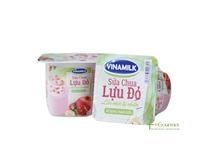 Sữa chua lựu đỏ-Vinamilk (100g4 hộp)