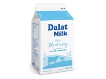 Sữa tươi Dà Lạt Milk thanh trùng nguyên chất 450ml