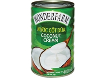 Nước cốt dừa Wonderfarm lon 400ml