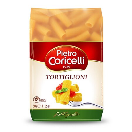 Mì ý (Nui ống) Pietro Coricelli Tortiglioni 500g