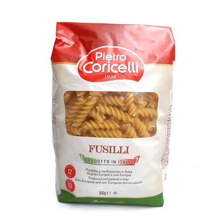 Mì ý (Nui xoắn) Fusilli Pietro Coricelli 500g