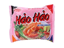 Mì Hảo Hảo tôm chua cay gói 75g (Thùng 30 gói)