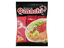 Mì Khoai tây xốt bò hầm Omachi 80g (Thùng 30 gói)