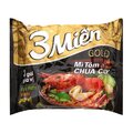 Mì 3 Miền Gold tôm chua cay đặc biệt gói 75g (Thùng 30 gói)