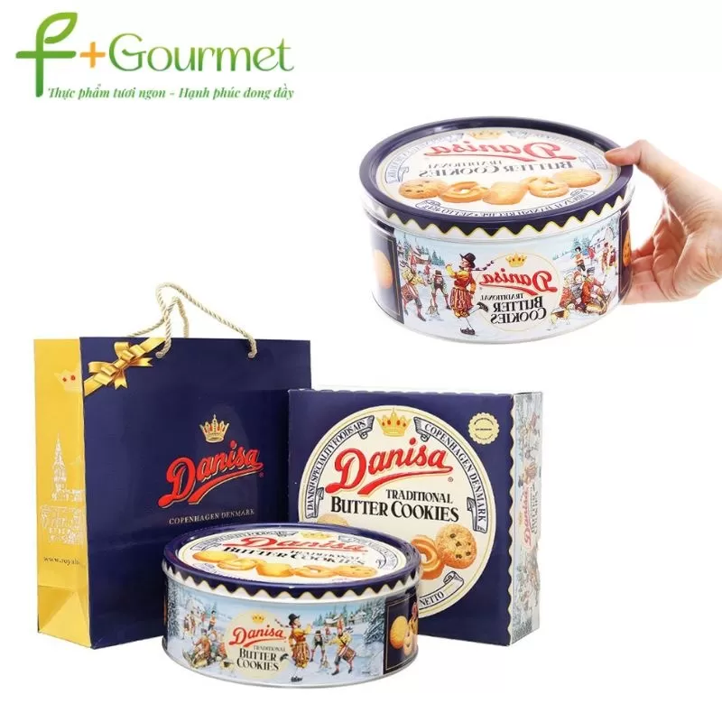Bánh quy bơ Danisa hộp 454g(Thùng 12 hộp) 